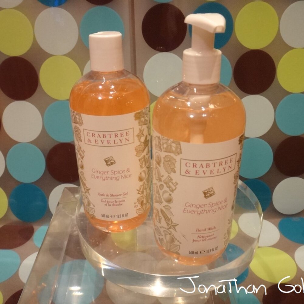 Crabtree & Evelyn Ginger Spice Bath & Shower Gel & Hand Wash 500mL 16.9 Fl Oz